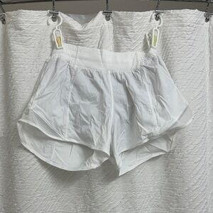 Lululemon Athletica Women's White Athletic Shorts